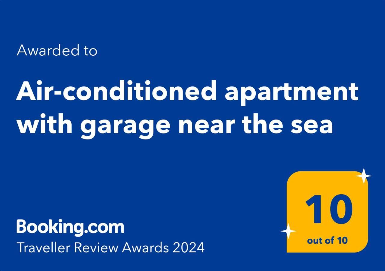 Air-Conditioned Apartment With Garage Near The Sea Nisa Exterior foto